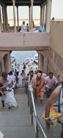 HH Swamiji and Yatri-s arrive at Raja Ghat (26.03.2025)